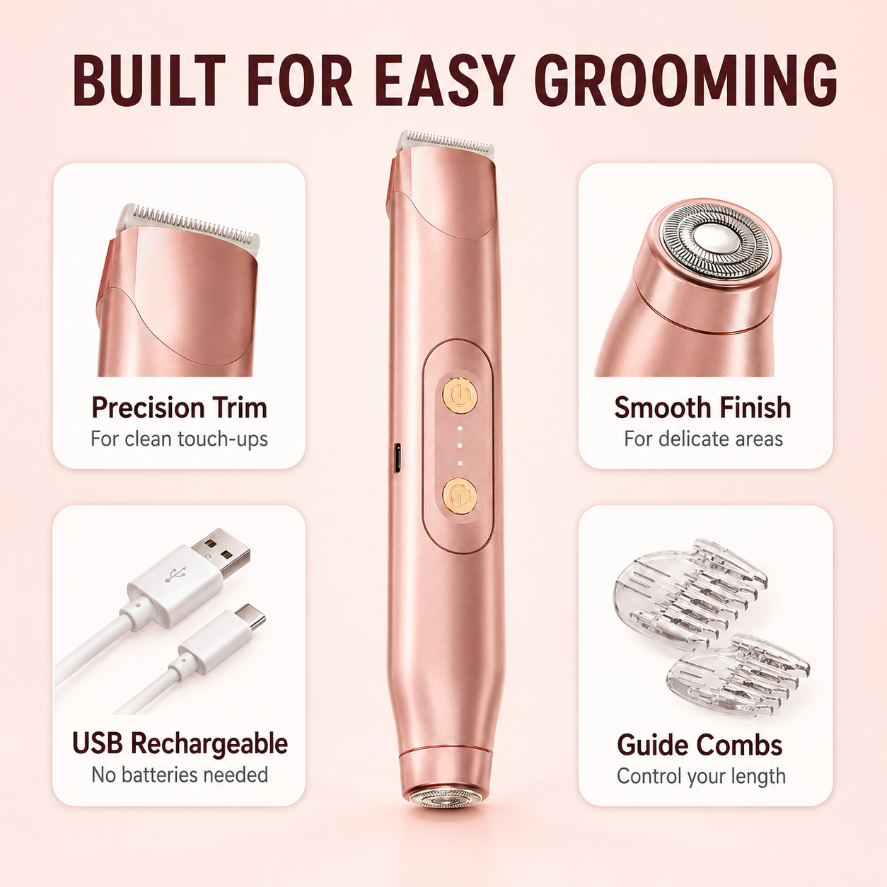 2-1 nick-free Body Shaver